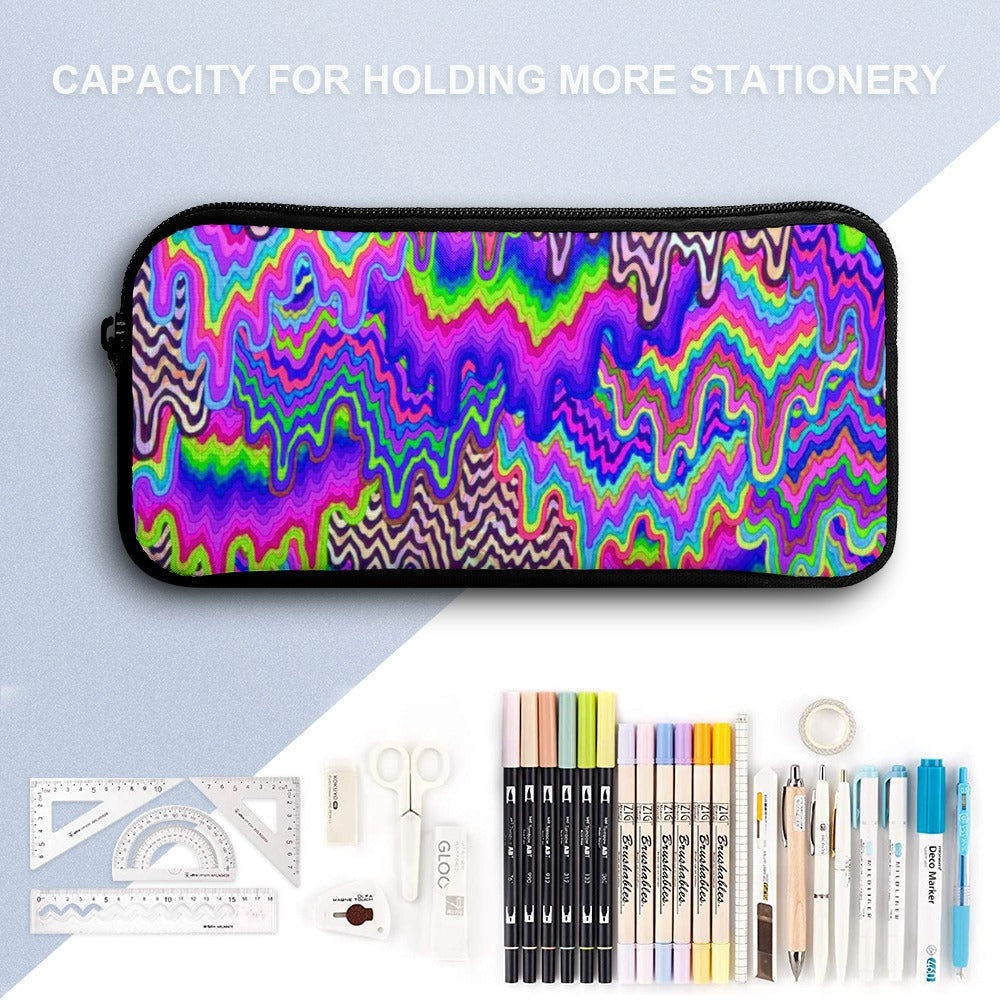 Psychedelic Backpack with Free Lunchbox and Travel Bag Included