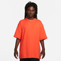 NIKE FRENCH TERRY SHORT-SLEEVE TOP l PICANTE RED