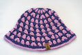 Crochet Bucket Hat - Purple