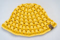 Crochet Bucket Hat - Yellow