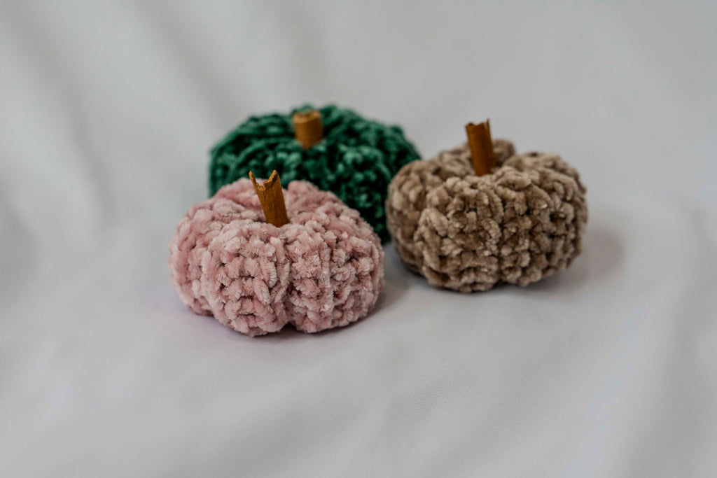 Velvet Mini Pumpkin
