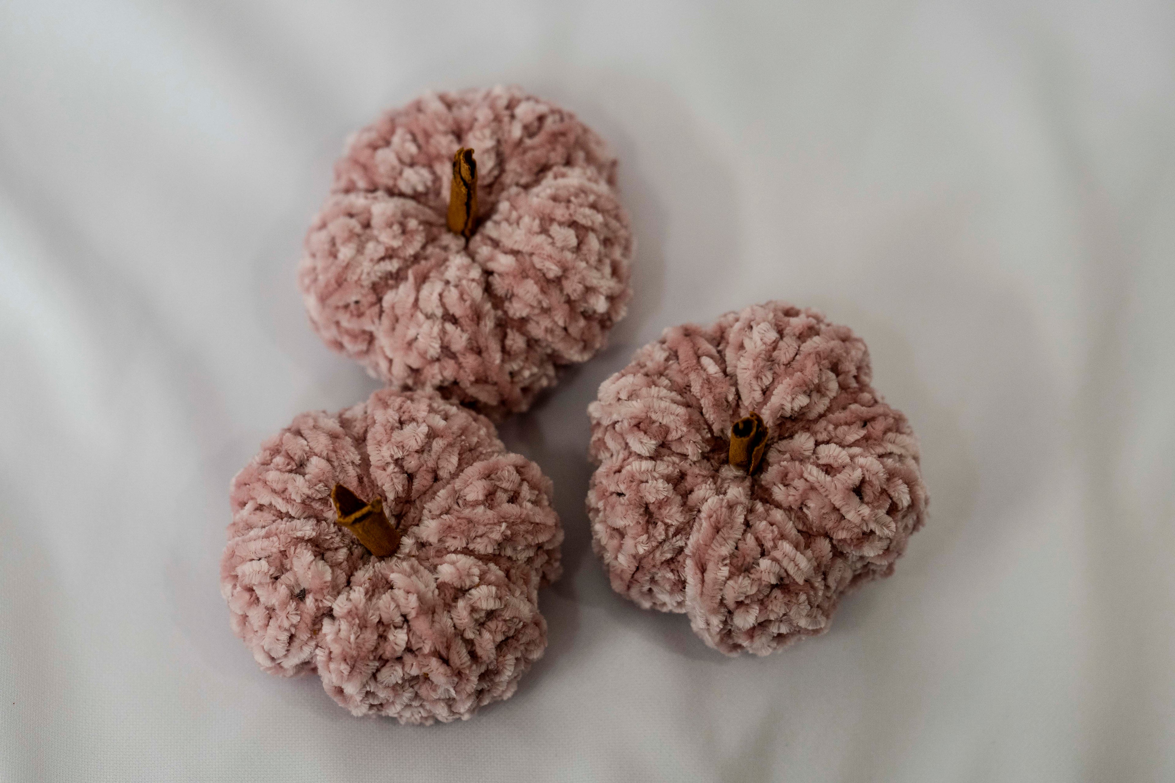 Velvet Mini Pumpkin
