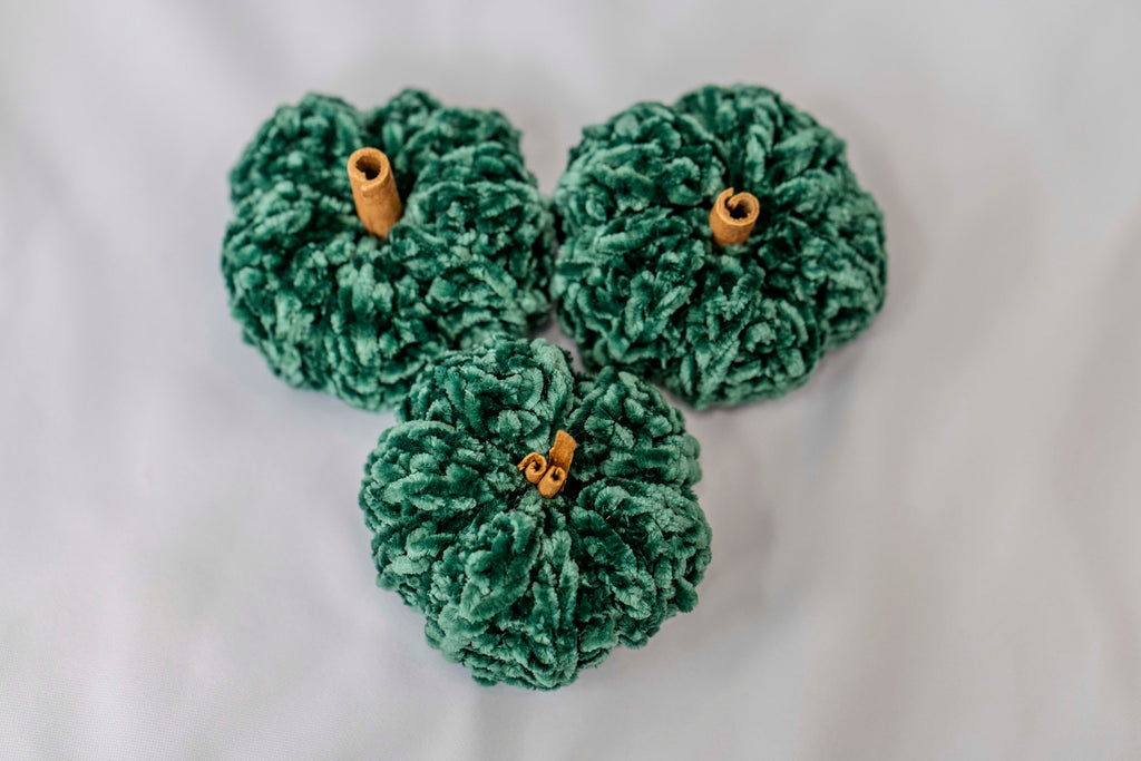 Velvet Mini Pumpkin